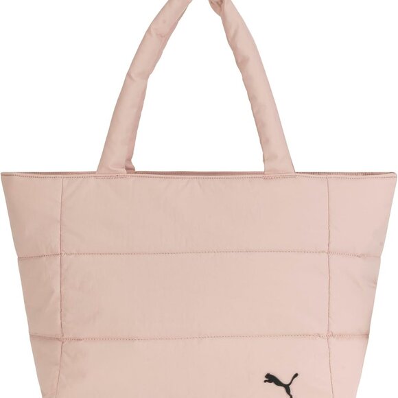 Women's Plush Tote Bag Polyester Puffer Casual Sporty Convenient Large - Picture 1 of 5